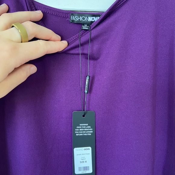 NWT Fashion Nova Midi Dress - Picture 4 of 4